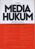 JURNAL MEDIA HUKUM VOL.25 No.2 DESEMBER 2018