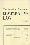 THE AMERICAN JOURNAL OF COMPARATIVE LAW VOL 68 NO 2 SUMMER 2020