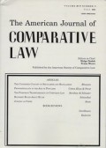 The American Journal of Comparative Law Vol 69, No.3  Tahun 2021