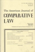 The American Journal of Comparative Law Vol 69, No.4  Tahun 2021