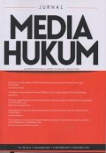 Jurnal Media Hukum Vol.28, No. 2 Desember 2021