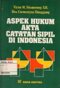 ASPEK HUKUM CATATAN SIPIL INDONESIA