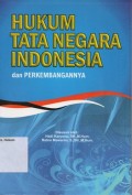 HUKUM TATA NEGARA INDONESIA DAN PERKEMBANGANNYA