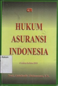 Image of HUKUM ASURANSI INDONESIA (CETAKAN KELIMA 2011)