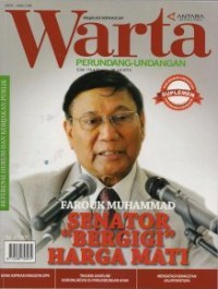 WARTA PERUNDANG-UNDANGAN EDISI 174 (30 JUNI - 06 JULI 2013)