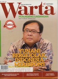 WARTA PERUNDANG-UNDANGAN EDISI 177 (28 JULI - 03 AGUSTUS 2015)