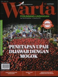 WARTA PERUNDANG-UNDANGAN EDISI 196 (8 DESEMBER - 14 DESEMBER 2015)