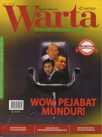 WARTA PERUNDANG-UNDANGAN EDISI 201(12 JANUARI - 18 JANUARI 2016)