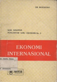 EKONOMI INTERNASIONAL