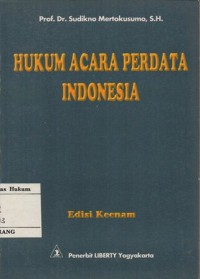 HUKUM ACARA PERDATA INDONESIA