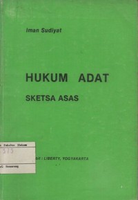 HUKUM ADAT SKETSA AZAS