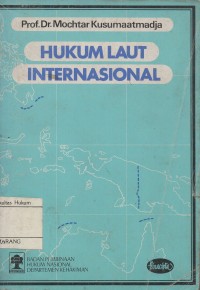 HUKUM LAUT INTERNASIONAL