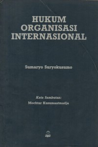 HUKUM ORGANISASI INTERNASIONAL