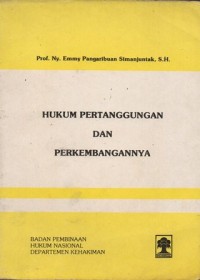 HUKUM PERTANGGUNGAN DAN PERKEMBANGANNYA