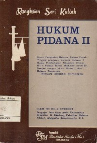 HUKUM PIDANA II