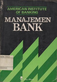 MANAJEMEN BANK