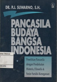 PANCASILA BUDAYA BANGSA INDONESIA