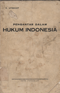 PENGANTAR DALAM HUKUM INDONESIA