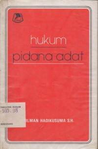 HUKUM PIDANA ADAT