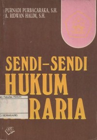 SENDI-SENDI HUKUM AGRARIA