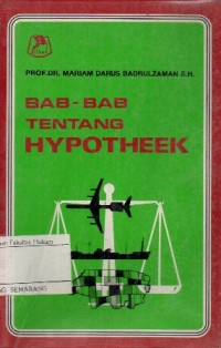 BAB-BAB TENTANG HYPOTHEEK