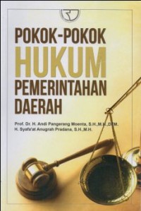 POKOK-POKOK HUKUM PEMERINTAH DAERAH