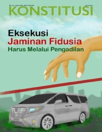 MAJALAH KONSTITUSI NO. 155 JANUARI TAHUN 2020