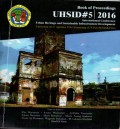 BOOK OF PROCEEDINGS INTERNATIONAL CONFERENCE URBAN HERITAGE AND SUSTAINABLE INFRASRTUKTURE DEVELOPMENT
