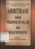 ARBITRASE DALAM PRESPEKTIF ISLAM