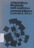 STATISTICS METHODS AND ANALYSES SECOND EDITION