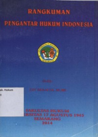 RANGKUMAN PENGANTAR HUKUM INDONESIA