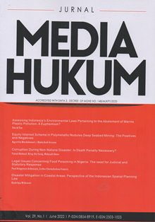 Jurnal Media Hukum Vol.29, No. 1 June 2022
