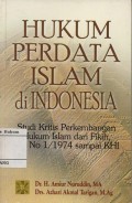 HUKUM PERDATA ISLAM INDONESIA