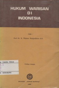 HUKUM WARISAN DI INDONESIA