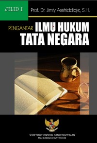 Image of Pengantar Ilmu Hukum Tata Negara