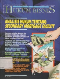 Image of JURNAL HUKUM BISNIS VOL.27 NO.3 TAHUN 2008