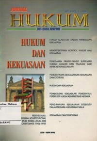 Image of JURNAL HUKUM IUS QUIA IUSTUM NO.6 VOL.3