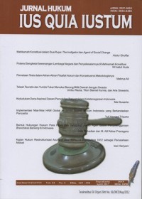 Image of JURNAL HUKUM IUS QUIA IUSTUM VOL. 24 NO.2 APRIL 2017