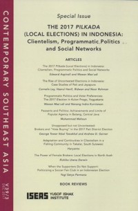 Image of CONTEMPORARY SOUTHEAST ASIA VOL.39, NO.3 DESEMBER 2017