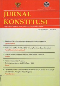 Image of JURNAL KONSTITUSI VOL.11, NO.1