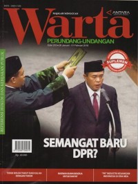 Image of WARTA PERUNDANG-UNDANGAN EDISI 203(26 JANUARI - 1 FEBRUARI 2016)