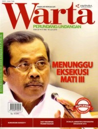 Image of WARTA PERUNDANG-UNDANGAN EDISI 221(31 MEI - 6 JUNI 2016)