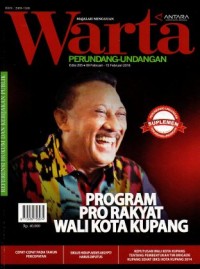 Image of WARTA PERUNDANG-UNDANGAN EDISI 205 (9 FEBRUARI - 15 FEBRUARI 2016)