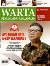Image of WARTA PERUNDANG-UNDANGAN EDISI 235 (13 SEPTEMBER- 19 SEPTEMBER 2016)