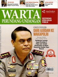Image of WARTA PERUNDANG-UNDANGAN EDISI 237 (27 SEPTEMBER- 03 SEPTEMBER 2016)
