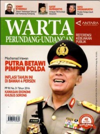 Image of WARTA PERUNDANG-UNDANGAN EDISI 240 (18 OKTOBER- 24 OKTOBER 2016)