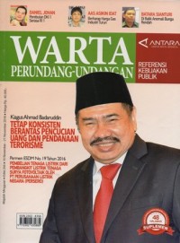 Image of WARTA PERUNDANG-UNDANGAN EDISI 244 (15 NOVEMBER - 21 NOVEMBER 2016)