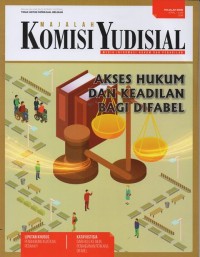 Image of KOMISI YUDISIAL: MAJALAH MEDIA INFORMASI HUKUM DAN PERADILAN EDISI APRIL-JUNI 2018
