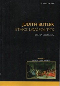 Image of JUDITH BUTLER : ETHICS, LAW, POLITICS