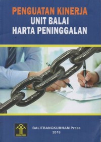 Image of PENGUATAN KINERJA UNIT BALAI HARTA PENINGGALAN